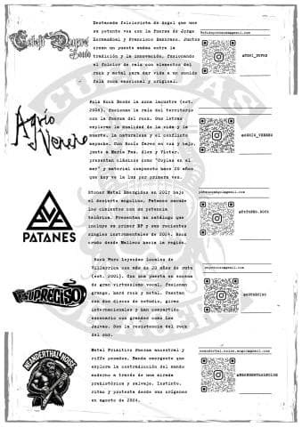 Folleto Gira y Circuito Regional Villarrica